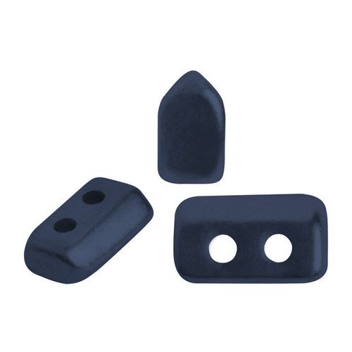 Piros® par Puca®gyöngy - Matt Metallic Dark Blue - 2x5 mm