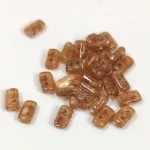 Piros® par Puca®gyöngy - Light Rose Opal New Picasso - 2x5 mm