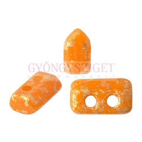 Piros® par Puca®gyöngy - Opaque Hyacinth Splash - 2x5 mm