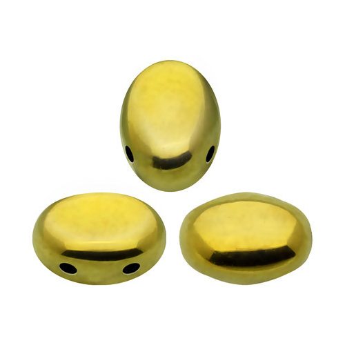 Samos® par Puca®gyöngy - Crystal Full Amber - 5x8 mm