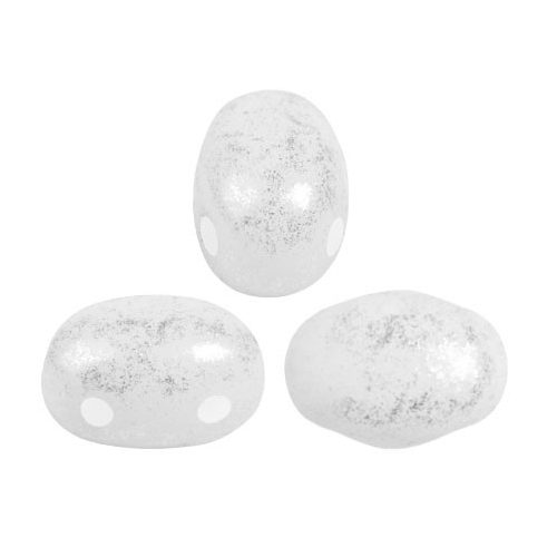 Samos® par Puca®gyöngy - Milky White - 5x7 mm