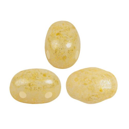 Samos® par Puca®gyöngy - Milky Beige - 5x7 mm