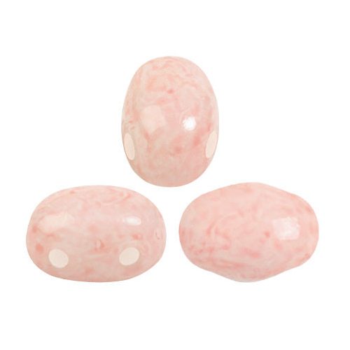 Samos® par Puca®gyöngy - Milky Peach - 5x7 mm