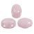 Samos® par Puca®gyöngy - Milky Light Amethyst - 5x7 mm