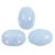 Samos® par Puca®gyöngy - Milky Light Sapphire - 5x7 mm