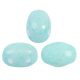 Samos® par Puca®gyöngy - Milky Turquoise - 5x7 mm
