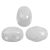 Samos® par Puca®gyöngy - Milky Grey - 5x7 mm
