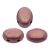 Samos® par Puca®gyöngy - White Pink Gold Luster - 5x7 mm
