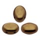 Samos® par Puca®gyöngy - Golden Bronz - 5x8 mm