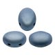 Samos® par Puca®gyöngy - Matte Metallic Blue - 5x7 mm