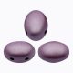 Samos® par Puca®gyöngy - Metallic Plum - 5x8 mm