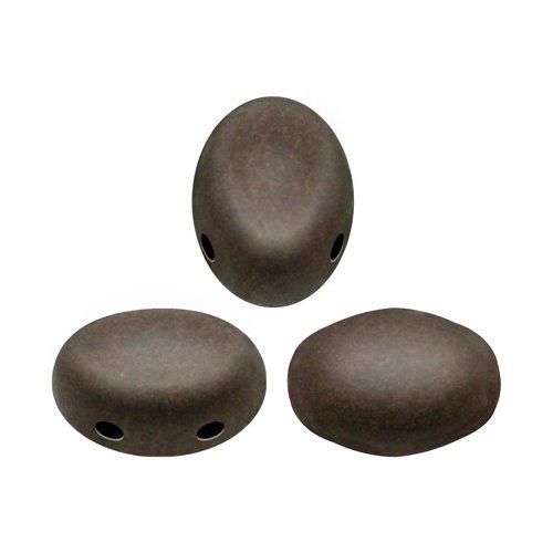 Samos® par Puca®gyöngy - Matte Bronz - 5x8 mm