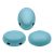 Samos® par Puca®gyöngy - Opaque Aqua - 5x8 mm