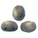 Samos® par Puca®gyöngy - Opaque Turquoise Blue Bronze - 5x7 mm