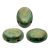 Samos® par Puca®gyöngy - Opaque Green Turquoise Bronze - 5x8 mm
