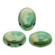 Samos® par Puca®gyöngy - Turquoise Green Picasso - 5x8 mm