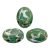 Samos® par Puca®gyöngy - Opaque Green Turquoise Patina Silver- 5x7 mm