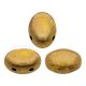 Samos® par Puca®gyöngy - Opaque Jonquil Bronze - 5x8 mm