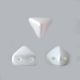 Super Kheops® par Puca® 2lyukú gyöngy - 6mm - pastel white