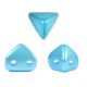 Super Kheops® par Puca® 2lyukú gyöngy - 6mm - pastel aqua