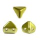 Super Kheops® par Puca® 2lyukú gyöngy - 6mm - pastel light olive