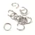 Ring - Platinum Colour - 7 x 1 mm - stainless steel (304) - appr. 200pcs