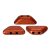 Tinos® par Puca®gyöngy - matte rust - 4x10 mm