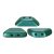Tinos® par Puca®gyöngy gyöngy - pastel emerald - 4x10 mm