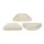 Tinos® par Puca®gyöngy – white luster - 4x10 mm