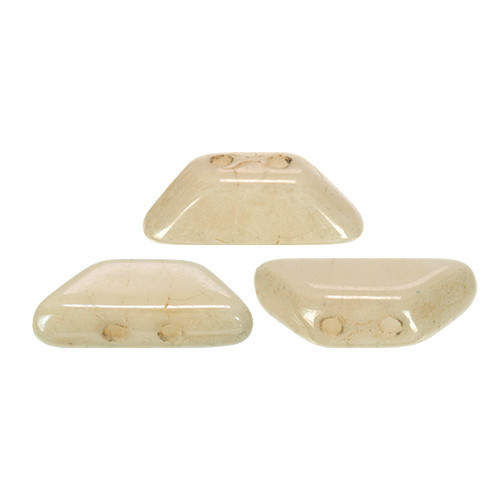 Tinos® par Puca®gyöngy - Light Beige - 4x10 mm