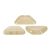 Tinos® par Puca®gyöngy - Light Beige - 4x10 mm