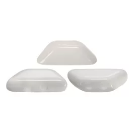 Tinos® par Puca®gyöngy - white - 4x10 mm