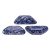 Tinos® par Puca®gyöngy - tweedy blue - 4x10 mm