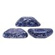 Tinos® par Puca®gyöngy - tweedy blue - 4x10 mm