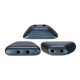 Tinos® par Puca®gyöngy - matte metallic dark blue - 4x10 mm