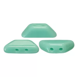 Tinos® par Puca®gyöngy - turquoise green - 4x10 mm