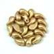 Cseh ZoliDuo gyöngy - Aztec Gold - 5 x 8 mm - 100db - BAL