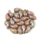 Cseh ZoliDuo gyöngy - Alabaster Purple Bronze - 5 x 8 mm - 300db - BAL