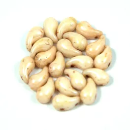   Cseh ZoliDuo gyöngy - Beige Brown Luster - 5 x 8 mm - 300db - JOBB