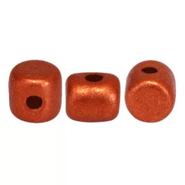 Minos® par Puca®gyöngy - matte rust - 2.5x3 mm