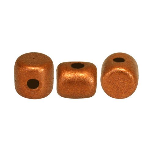 Minos® par Puca®gyöngy - Matte Copper - 2.5x3 mm