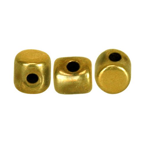 Minos® par Puca®gyöngy - Crystal Full Amber - 2.5x3 mm