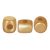 Minos® par Puca®gyöngy - Pastel Cream Gold - 2.5x3 mm