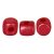 Minos® par Puca®gyöngy - Pastel Red - 2.5x3 mm