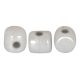 Minos® par Puca®gyöngy - White Luster - 2.5x3 mm