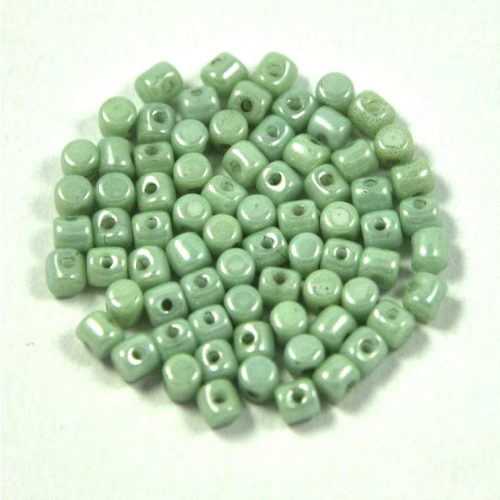 Minos® par Puca®gyöngy - Green Marble - 2.5x3 mm