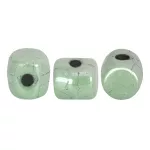 Minos® par Puca®gyöngy - Green Marble - 2.5x3 mm