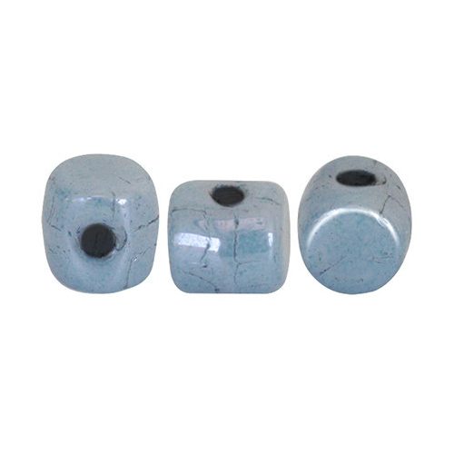 Minos® par Puca®gyöngy - Blue-Gray Marble - 2.5x3 mm