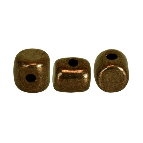Minos® par Puca®gyöngy - Golden Bronz - 2.5x3 mm