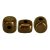 Minos® par Puca®gyöngy - Golden Bronz - 2.5x3 mm